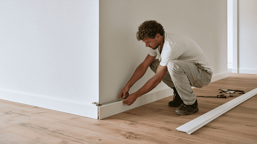 plinten leggen